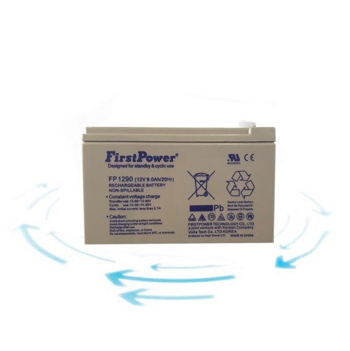 باتری 12 ولت 9 آمپر برند First Power
