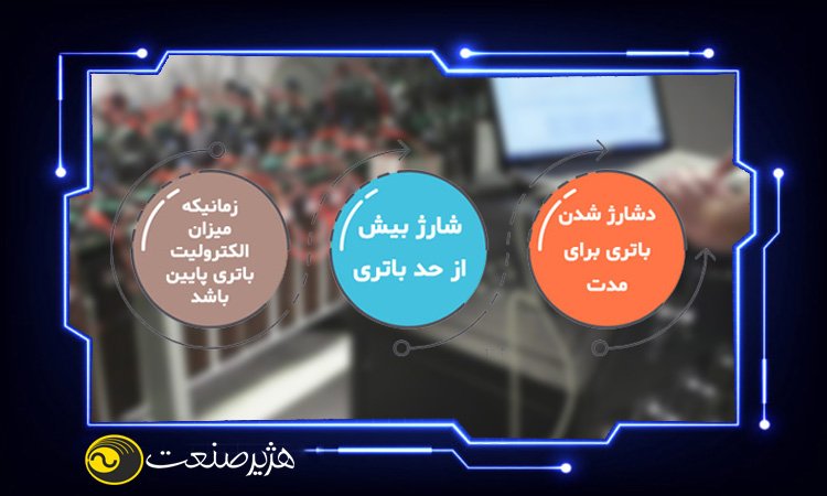 سولفاته شدن باتری یو پی اس