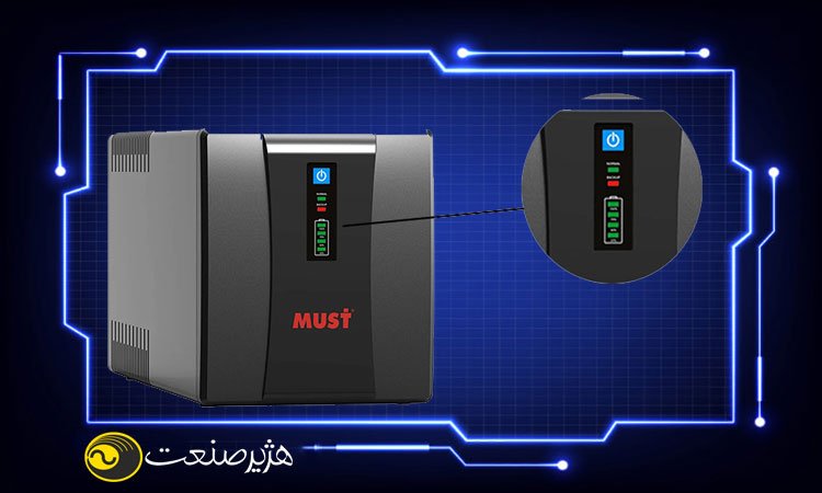 علت روشن نشدن یو پی اس